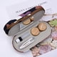 thumbnail image 1 of 1pc Leather Double Eyeglass & Contact Lens Case - Perfect for Travel, Home, and Storage!, 1 of 3
