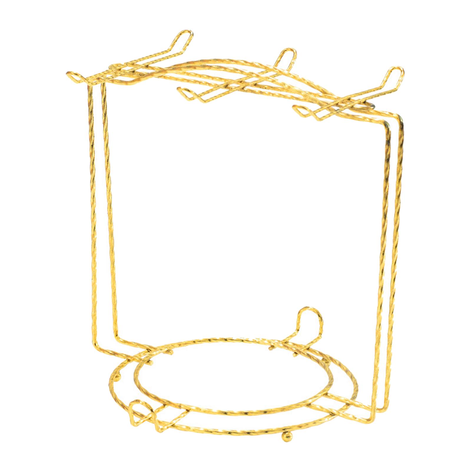 Bothyi - Soporte Para Tazas, Organizador De Estantes De Almacenamiento Anticorrosión Para Cocina, Dorado