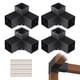thumbnail image 1 of Kit de soportes para pérgola VEVOR, 4 x 4 pulgadas (tamaño interior 3,6 x 3,6), 4 unidades, 1 of 9