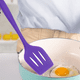 thumbnail image 4 of Juego de 2 mini utensilios de cocina de silicona con mangos de madera., 4 of 5