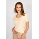 thumbnail image 1 of Polera Rib Antonia Crudo crema XL, 1 of 4