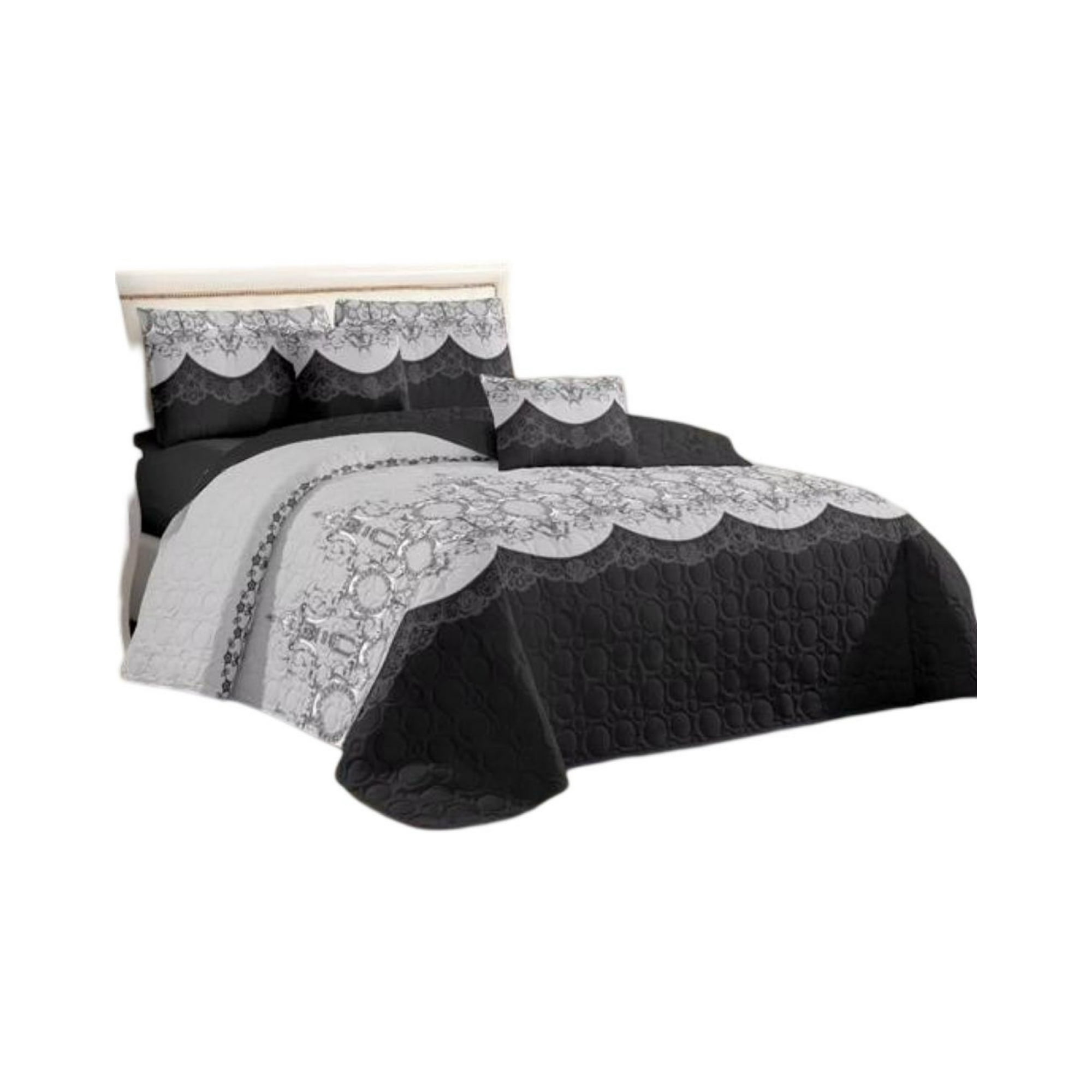 Genérico - Quilt Verano 2 Plazas+2 Fundas Verano Suave 13n44