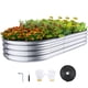 thumbnail image 1 of Cama de cultivo elevada Winpull 183x91x30 cm de acero galvanizado ovalada, 1 of 7