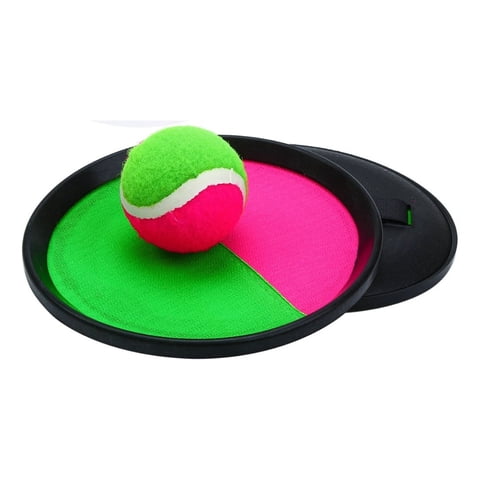 Genérico - Set 2 Juguete De Pelota Con Raqueta Atrapa Divertido Lau