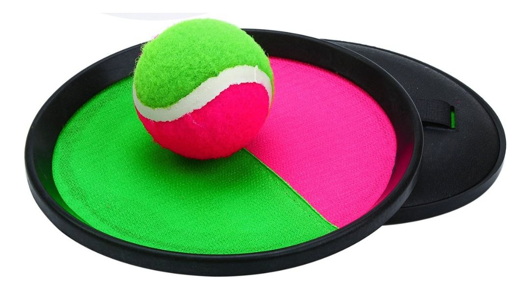 Genérico - Set 2 Juguete De Pelota Con Raqueta Atrapa Divertido Lau