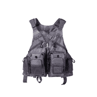 Genérico - Chaleco De Pesca Con Mochila Salvavidas Pescador Mosca, Verde