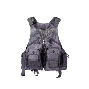 Genérico - Chaleco De Pesca Con Mochila Salvavidas Pescador Mosca, Verde