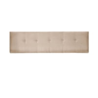 Latamhome - Respaldo Best Tela Velvet Beige 2 Plazas