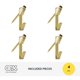 thumbnail image 3 of Colgadores de fotos OOK 50584 ReadyNail Brass, 13,5 kg, paquete de 4, 3 of 8
