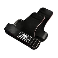 Magideal - Ganchos Antideslizantes Para Levantamiento De Pesas, Soporte Para Guantes, Muñequeras Extraíbles Para Gimnasio, Hombres, Mujeres, Culturismo, Fitness,