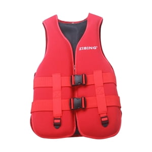 Ioensy - Chaleco Salvavidas Boya De Ayuda Chaleco Salvavidas A La Deriva Ajustable Para Kayak Canotaje Surf Rojo S