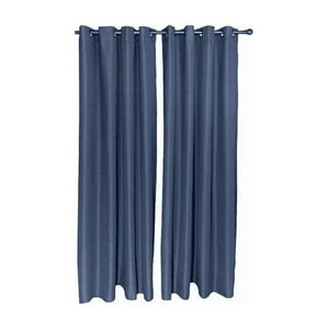 Genérico - Set Cortina Blackout Térmico 140X220 Cm, Color Azul