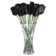 thumbnail image 2 of Rosas negras South Beach Crafts – 32 unidades – 33 cm, 2 of 5