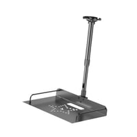 Magideal - Soporte De Techo Con Bandeja De Proyector/Cámara, Altura Ajustable De 23 A 47 Pulgadas, Aleación De Aluminio, Capacidad De Pared Fuerte Y Capacidad De