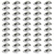 thumbnail image 2 of 50 Uds Cuchillas De Pesca Aparejos De Herramientas Spinnerbaits Para Perca Lubina Hombres Mujeres Plata 15mm, 2 of 5