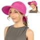 thumbnail image 1 of Gorro de sol SUN CUBE para mujer, protección UV para exteriores, fucsia, 1 of 9