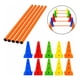 thumbnail image 1 of Set de 10 Conos 32 cm con Orificios + 5 Bastones de 100 cm, 1 of 6