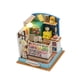 thumbnail image 1 of Kits De Casa De Muñecas En Miniatura Artesanales, Luz LED, Caja De Madera Moderna Para Habitación, Manualidades, Estilo D, 1 of 5