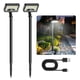 thumbnail image 1 of Luces solares con sensor de movimiento Tryme, 92 LED, impermeables, paquete de 2, 1 of 8