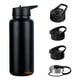 thumbnail image 1 of Botella Agua Térmica Acero Inoxidable 1000ml 4 Tapas, 1 of 2