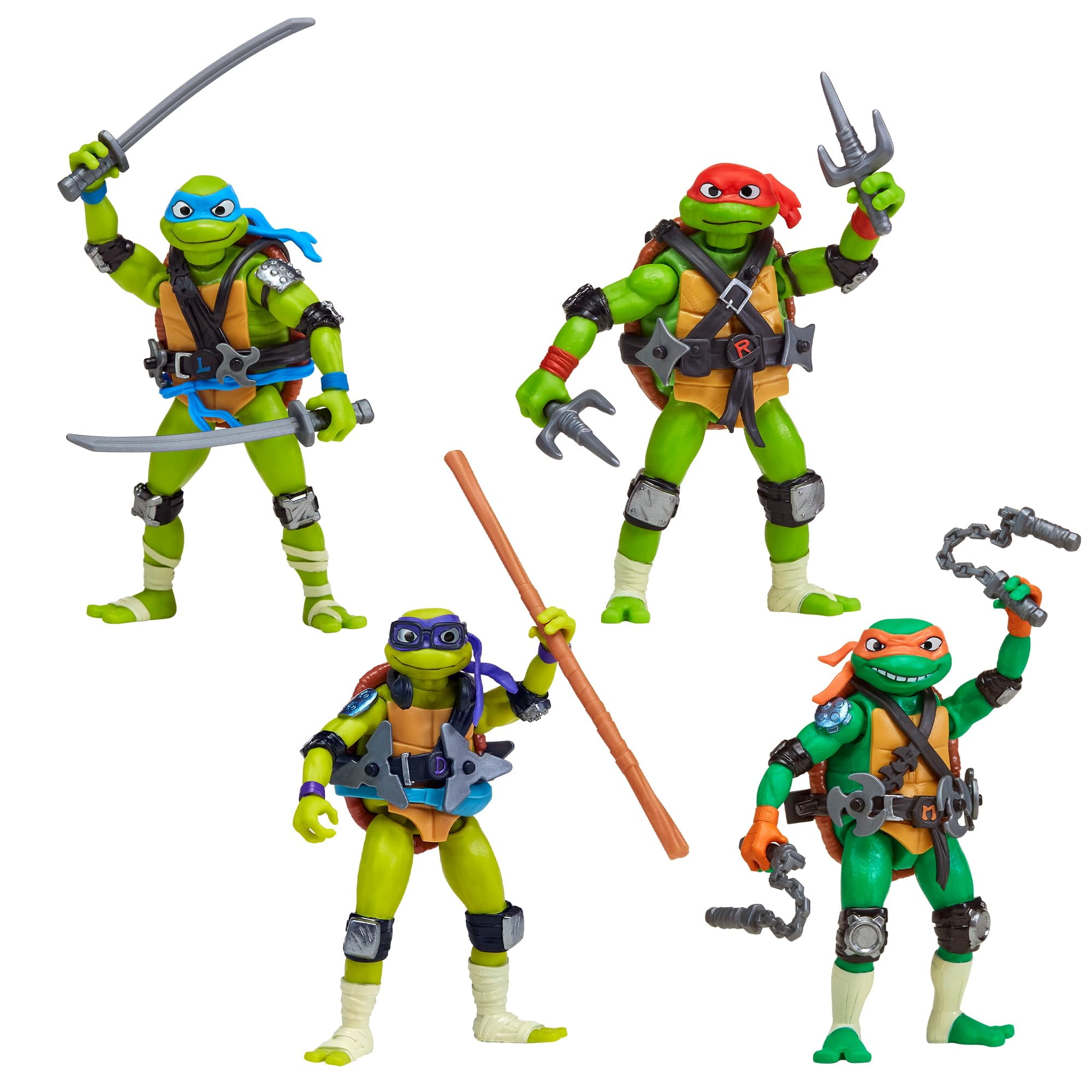 Paquete De Figuras De Acción Tales Of The Teenage Mutant Ninja Turtles