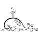 thumbnail image 1 of Decomural Swirl Whale Under The Sea WS-19574, 1 of 2