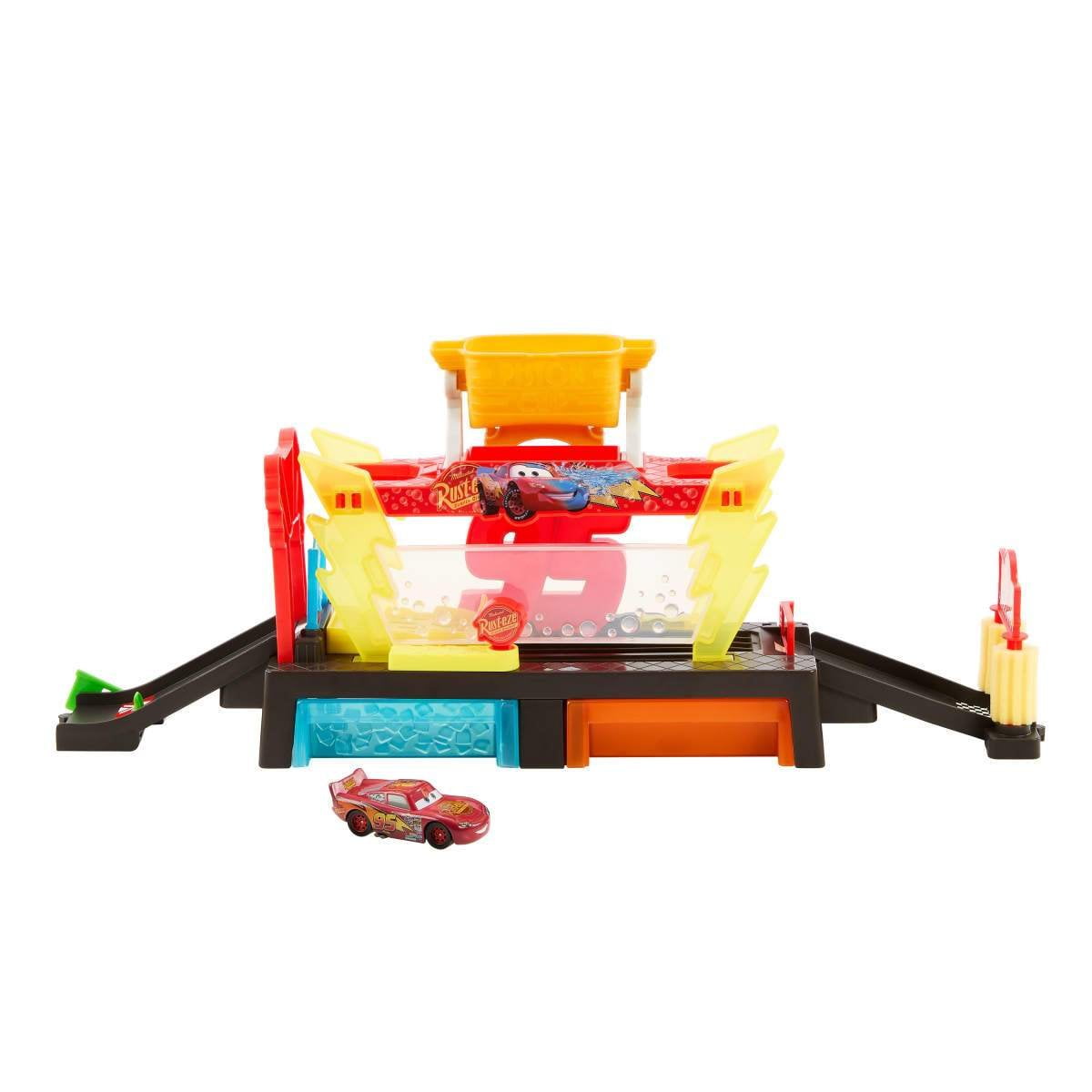 Cars Color Changers Pista Autolavado Rayo Mcqueen 4+ Años