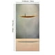 thumbnail image 3 of 1pc Canvas Painting, Golden Boat Natural Landscape Wall Art Decor, For Living Room Wall Decor, Bedroom Wall Decor, Canvas Wall Art Decor, No Frame, 19.68*39.37inch, 3 of 4