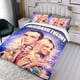 thumbnail image 3 of La Teoría del Big Bang Conjunto de sábanas temático, trío de piezas, cómodo y amigable con la piel, diseño único, regalo de decoración para el hogar para familiares, amigos y fans,140cm *210cm, 3 of 6