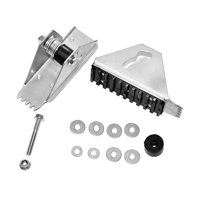 Magideal - Escalera Extensible Base De Zapato Antideslizante Accesorios Piezas De Mantenimiento Fácil Instalación Piezas De Reparación Universales Robustas Aleac