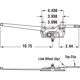 thumbnail image 2 of Accionador de ventana abatible Truth 27 cm izquierda con recubrimiento E‑Gard, 2 of 4