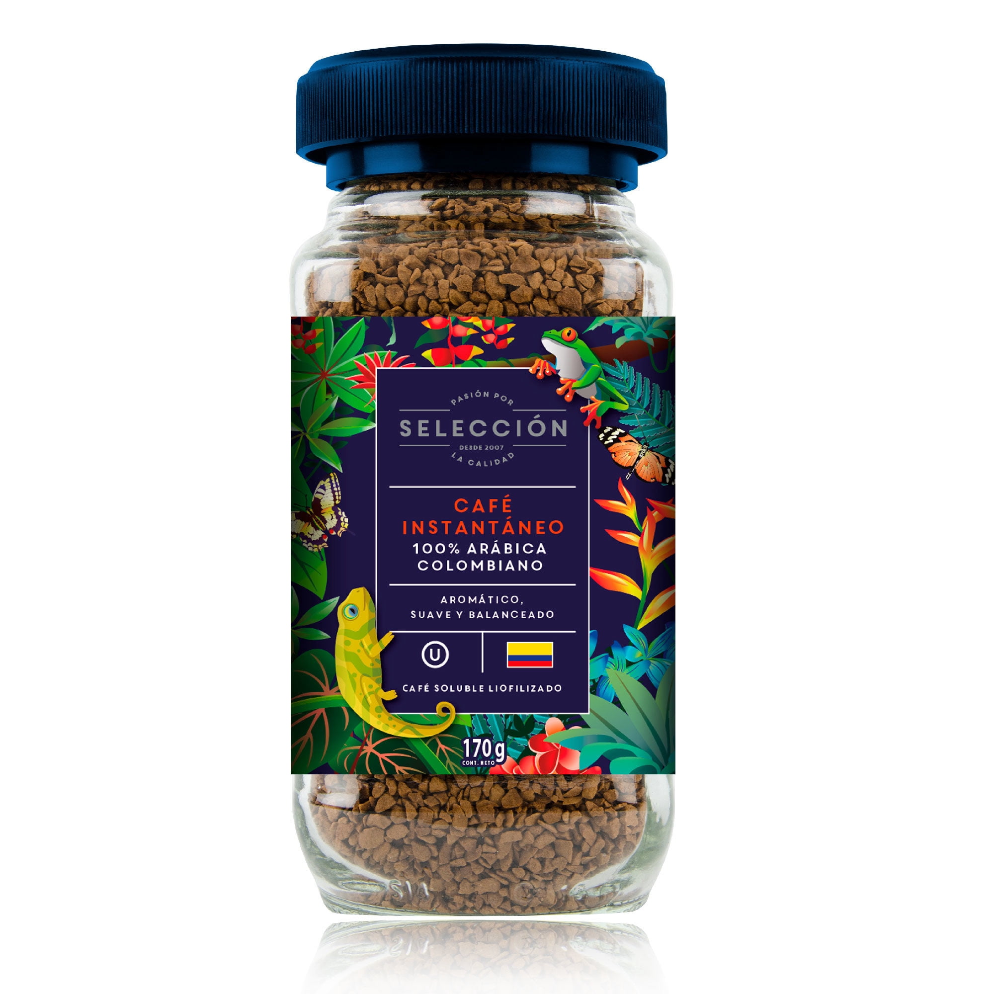 Café Liofilizado Frasco 170 gr Selección