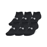 Calcetines Under Armour Training Cotton No Show, Paquete De 6 Unidades, Unisex