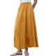 thumbnail image 2 of INSPIRE CHIC Faldas Maxi Boho para Mujeres con Vuelo, Volantes, Casual de Verano, con Cintura Elástica y Largas XS Amarillo, 2 of 6