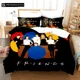 thumbnail image 1 of friends Sets Duvet Cover Set With Pillowcase Bedclothes Bed Linen, 1 of 5