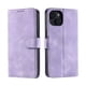 thumbnail image 4 of Funda Cartera para iPhone 15 Tapa con Ranuras, Soporte y Correa Morado, 4 of 5