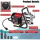 thumbnail image 2 of Bomba Agua KITLUCK 1.6HP 1000GPH Acero Inoxidable Jardín, 2 of 3