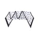 thumbnail image 5 of INSPIRE CHIC Bufandas Largas Estampadas de Moda para Mujer, Cinta de Cuello Negra y Blanca de Satén Sedoso 57.1x5.1" Patrón de Trigo, 5 of 6