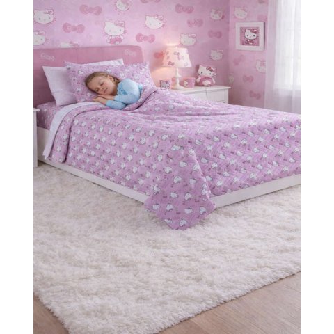 Mylhogar - Juego De Sabana Plaza Y Media Hello Kitty