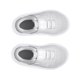 thumbnail image 2 of Zapatillas Under Armour Infantiles Surge 4 para Niñas, Halo Gris/Blanco, Talla 8C, 2 of 4