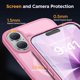 thumbnail image 5 of Funda Miracase MagSafe rosa para iPhone 17 de 6,3", 5 of 7