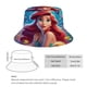 thumbnail image 2 of Mi Pequeña Sirena Princesa Ariel Sombrero bucket para adultos, gorra de protección solar, sombrero de pescador plegable para viajes al aire libre, pesca y actividades de verano, 2 of 6