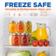 thumbnail image 4 of Frascos Mason NutriChef Paquete de 8 de Vidrio Grueso de 500 ml con Tapas, 4 of 8
