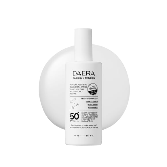 Protector solar DAERA SPF 50 ligero e hidratante 60 ml
