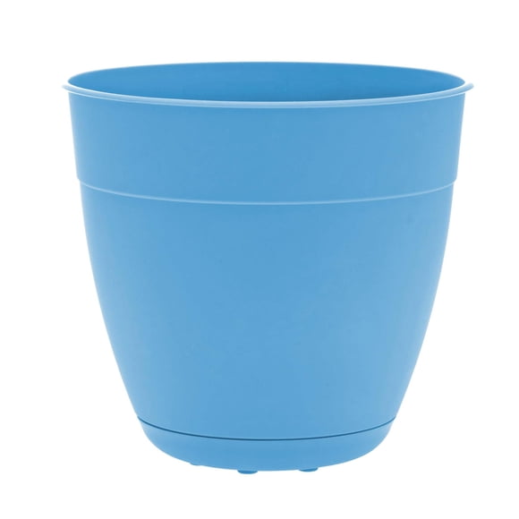 Maceta Bloem Dayton 6 de plástico reciclado azul océano