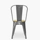 thumbnail image 4 of Silla Diseño Tolix Asiento Madera Metal, 4 of 6