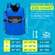 thumbnail image 3 of Chaleco de compresión sensorial Ted Kangaroo Deep Pressure Blue M, 3 of 7