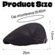 thumbnail image 5 of Boina de malla para hombre y mujer, boina de primavera y verano, transpirable, gorra delantera, gorra de malla de alambre para hombre, 5 of 5