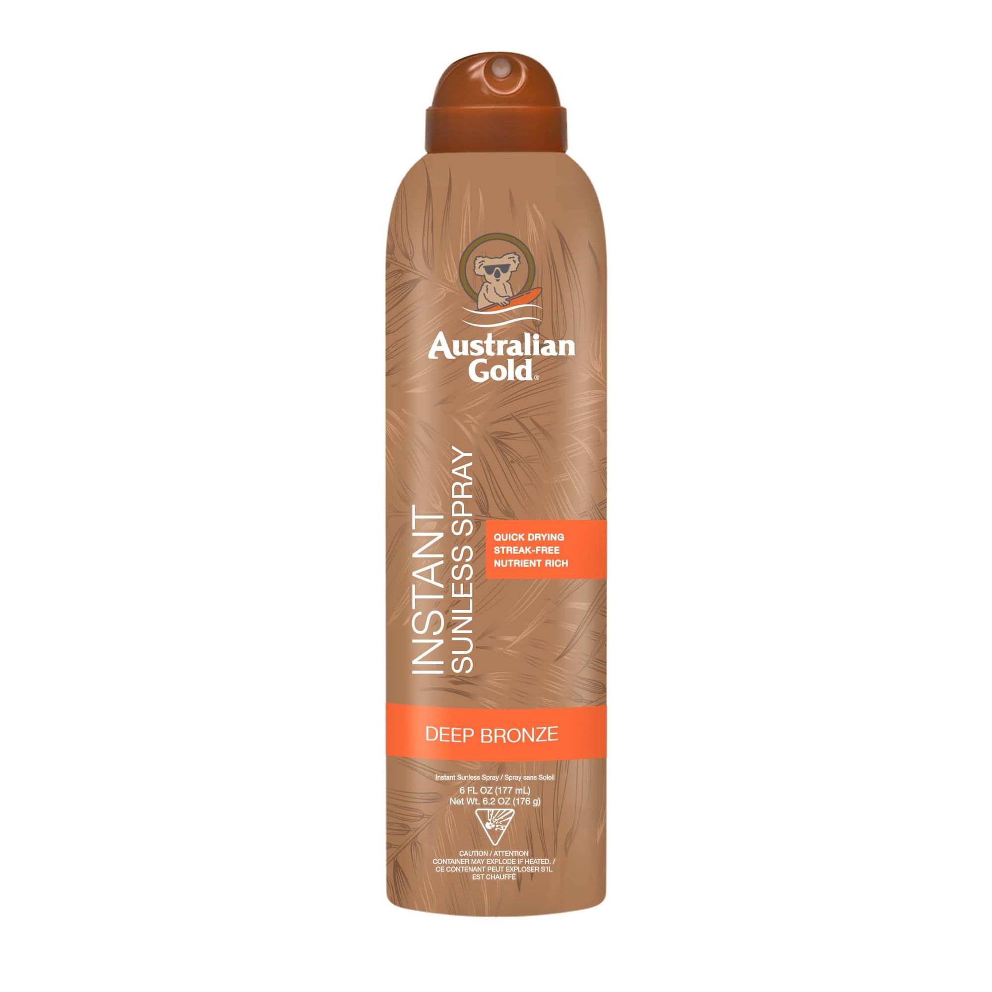 Spray Bronceador Sin Sol Australian Gold Instant 180 Ml