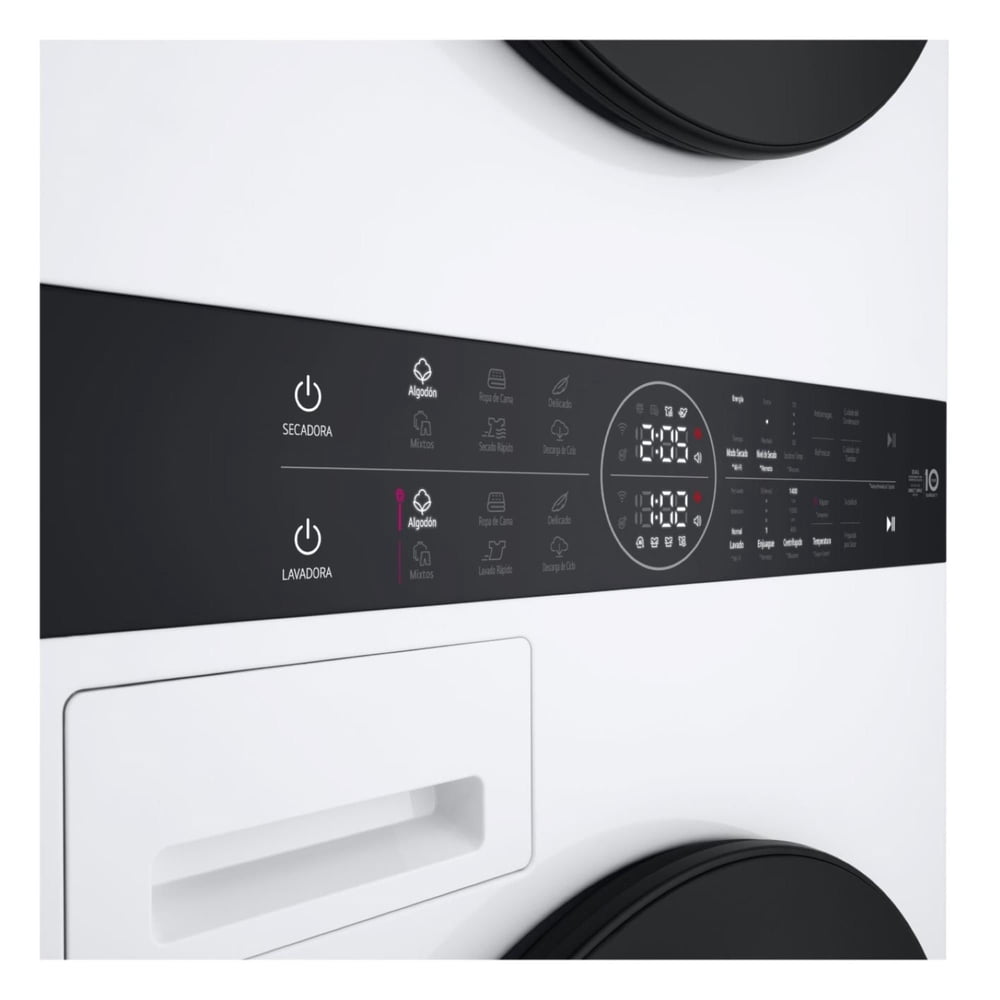 LG WK14WS6 WashTower 14/10 kg Blanco, foto 8